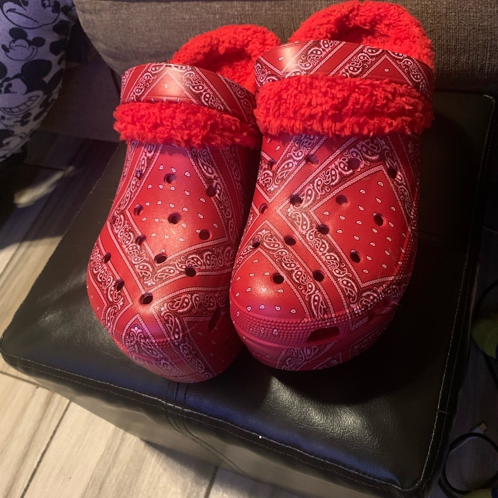 Cape Robbin Red Bandana Platform Shoes